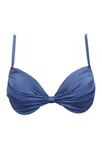 Μαγιό top Rock Club - Push Up - Μπλε Bikini - Cup C