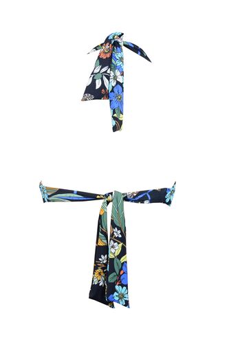 Μαγιό τρίγωνο Rock Club - Εμπριμέ Bikini - Μεγάλο στήθος - Cup E