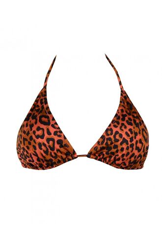 Μαγιό τρίγωνο Rock Club - Wild Print - τοπ Bikini - Cup B/C
