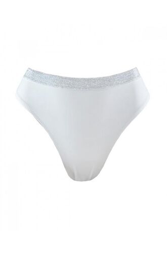 Ψηλόμεσο μαγιό slip Rock Club - Barazil Λευκό - Mix and Match