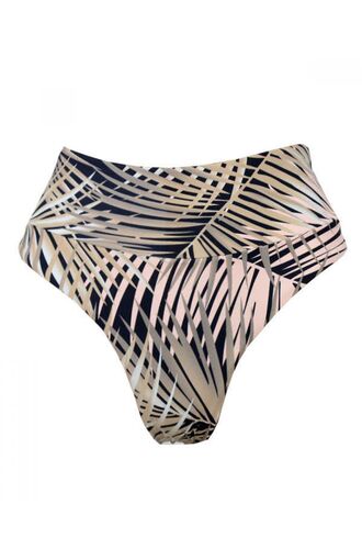 Ψηλόμεσο μαγιό slip Rock Club - Sahara print - Mix and Match - Barazil