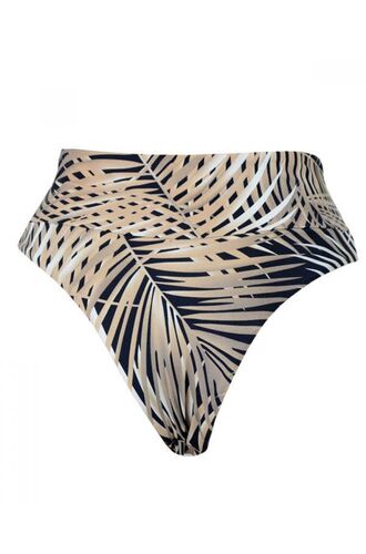 Ψηλόμεσο μαγιό slip Rock Club - Sahara print - Mix and Match - Barazil