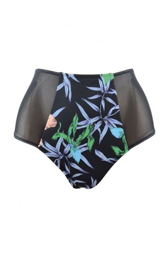 Ψηλόμεσο μαγιό slip Rock Club - Tropical - Διαφάνεια - Κανονικό