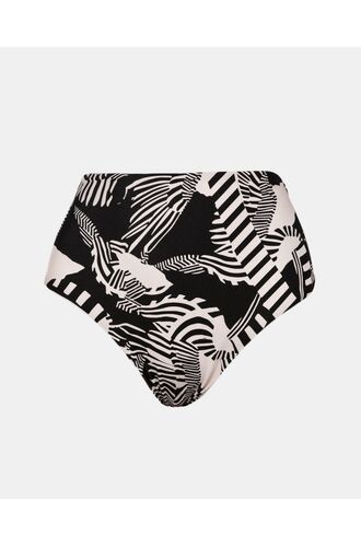 Γυναικείο Μαγιό Brazil slip Rock Club - Macacao print - Κορσές - Ψηλόμεσο - Regular Fit - Lycra