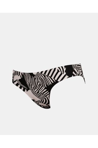 Γυναικείο  Μαγιό slip Rock Club - Macacao print- Mix and Match - Χωρίς ραφές - Regular Fit - Lycra