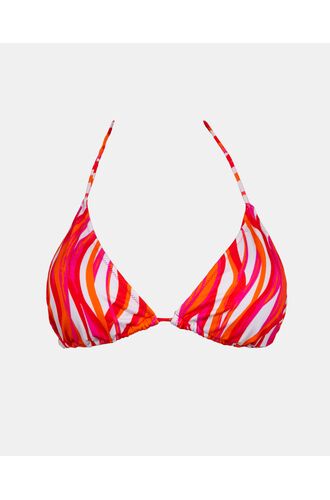 Γυναικείο Μαγιό τρίγωνο Rock Club - Waves print - Τοπ Bikini - Regular Fit - Lycra