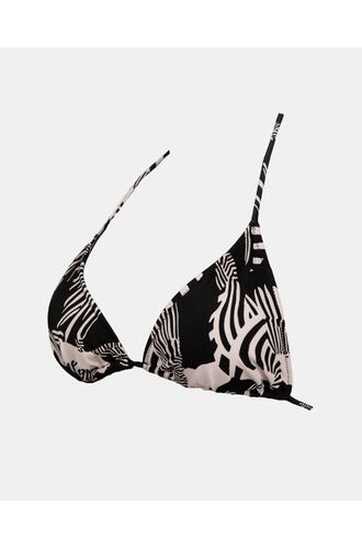 Γυναικείο Μαγιό τρίγωνο Rock Club - Macacao print - Τοπ Bikini - Plus Size - Lycra