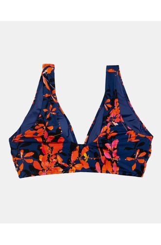 Γυναικείο Μαγιό Crop Top Rock Club - Orchid Bikini κρουαζέ - Plus Size - Lycra