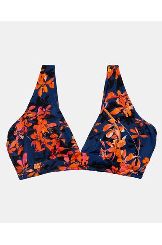 Γυναικείο Μαγιό Crop Top Rock Club - Orchid Bikini κρουαζέ - Plus Size - Lycra