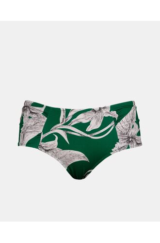 Γυναικείο Μαγιό hipster slip Rock Club - Lily print - Μπικίνι με σούρες - Regular Fit - Lycra