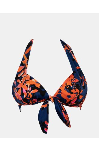 Γυναικείο Μαγιό Push Up τρίγωνο Rock Club - Orchid print - Bikini - Regular Fit - Lycra - Cup B