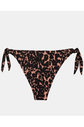 Γυναικείο Μαγιό slip Plus Size Rock Club - Animal Print - Μπικίνι δετό - Lycra