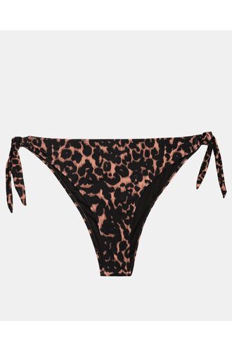 Γυναικείο Μαγιό slip Plus Size Rock Club - Animal Print - Μπικίνι δετό - Lycra