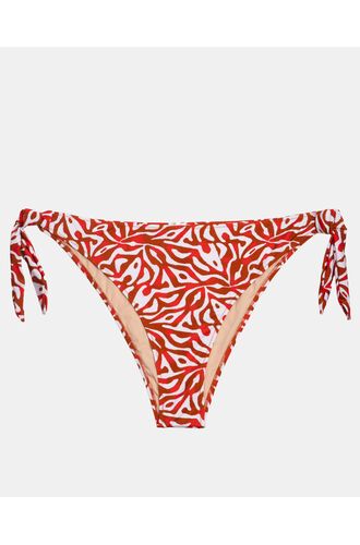 Γυναικείο Μαγιό slip Plus Size Rock Club - Corals Print - Μπικίνι δετό - Lycra