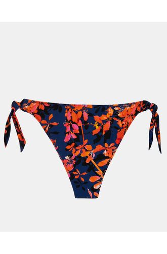 Γυναικείο Μαγιό slip Plus Size Rock Club - Orchid Print - Μπικίνι δετό - Lycra