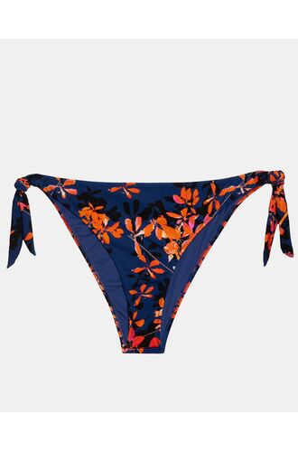 Γυναικείο Μαγιό slip Plus Size Rock Club - Orchid Print - Μπικίνι δετό - Lycra