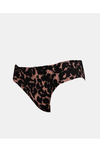 Γυναικείο Μαγιό slip Rock Club - Animal print - Μπικίνι με σούρες - Regular Fit - Lycra