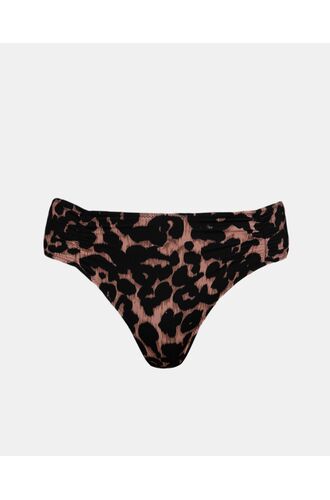 Γυναικείο Μαγιό slip Rock Club - Animal print - Μπικίνι με σούρες - Regular Fit - Lycra