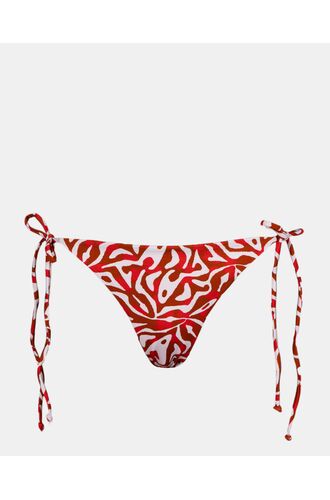 Γυναικείο Μαγιό σλιπ Rock Club - Corals Print - Mε κορδόνι - Μπικίνι Κανονικό - Regular Fit - Lycra