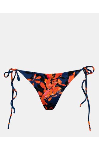 Γυναικείο Μαγιό σλιπ Rock Club - Orchid Print - Mε κορδόνι - Μπικίνι Κανονικό - Regular Fit - Lycra