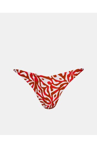 Γυναικείο Μαγιό slip Rock Club - Ψηλό κόψιμο - Corals Print - V σλιπ - Regular Fit - Lycra