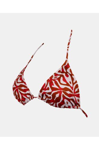 Γυναικείο Μαγιό τρίγωνο Rock Club - Corals print - Τοπ Bikini - Regular Fit - Lycra