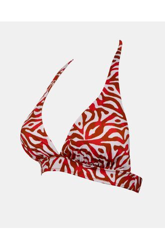 Γυναικείο Μαγιό τρίγωνο Rock Club - Corals Print τοπ Bikini - Σταθερό cup C - Regular Fit - LycraΓυναικείο Μαγιό τρίγωνο Rock Club - Corals Print τοπ Bikini - Σταθερό cup C - Regular Fit - Lycra