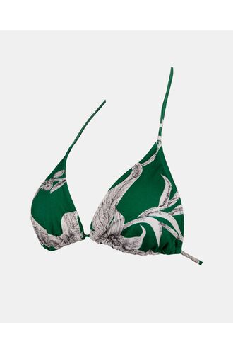 Γυναικείο Μαγιό τρίγωνο Rock Club - Lily print - Τοπ Bikini - Plus Size - Lycra