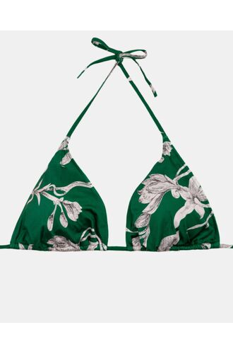 Γυναικείο Μαγιό τρίγωνο Rock Club - Lily print - Τοπ Bikini - Plus Size - Lycra