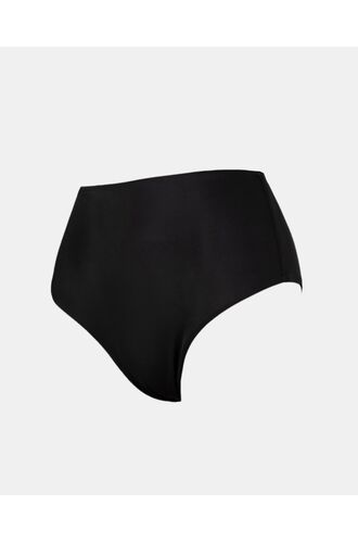 Γυναικείο Μαγιό Brazil slip Rock Club - Μαύρο - Κορσές - Ψηλόμεσο - Regular Fit - Lycra