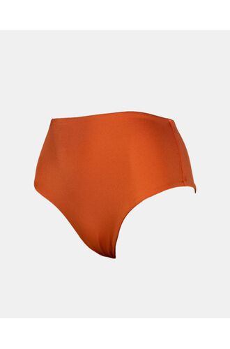 Γυναικείο Μαγιό Brazil slip Rock Club - Terracotta - Κορσές - Ψηλόμεσο - Regular Fit - Lycra