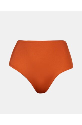 Γυναικείο Μαγιό Brazil slip Rock Club - Terracotta - Κορσές - Ψηλόμεσο - Regular Fit - Lycra