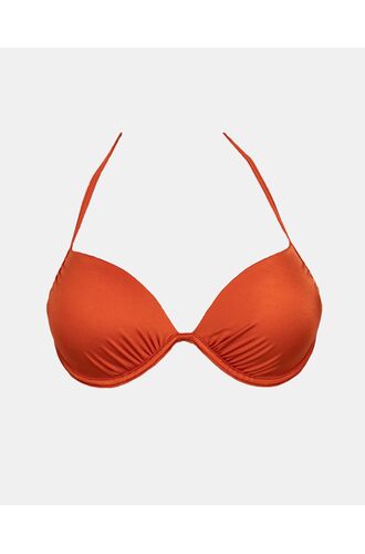 Γυναικείο Μαγιό Push Up Rock Club - Terracotta Bikini - Ενίσχυση Cup - B Regular Fit - Lycra