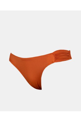 Γυναικείο Μαγιό slip Rock Club - Terracotta - Μπικίνι με σούρες - Regular Fit - LycraΓυναικείο Μαγιό slip Rock Club - Terracotta - Μπικίνι με σούρες - Regular Fit - Lycra