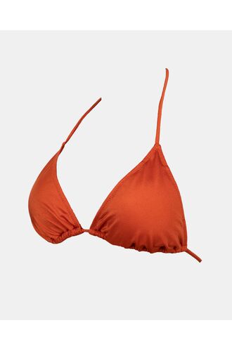 Γυναικείο Μαγιό τρίγωνο Rock Club - Terracotta - Τοπ Bikini - Regular Fit - Lycra