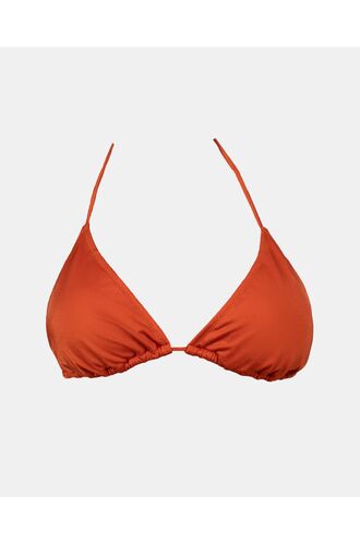 Γυναικείο Μαγιό τρίγωνο Rock Club - Terracotta - Τοπ Bikini - Regular Fit - Lycra