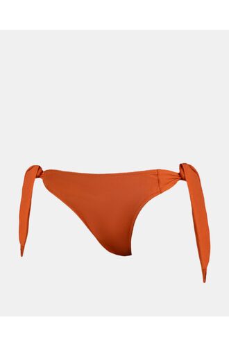 Γυναικείο Μαγιό slip Rock Club - Terracotta - Μπικίνι δετό - Κανονικό - Regular Fit - Lycra