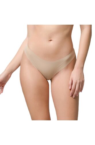 Brazilian slip Luna Every Wear - Μπεζ laser-cut - Χωρίς ραφές