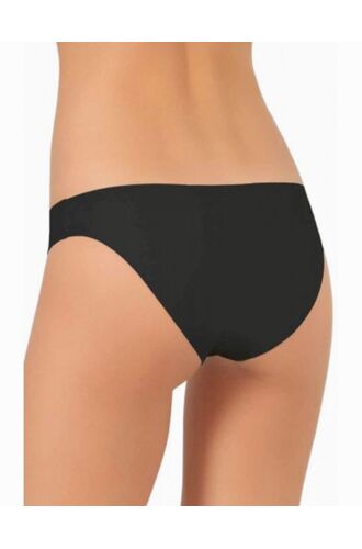 Slip Κανονικό Promise 2 Pack - Μαύρο laser-cut - Χωρίς ραφές - 2 Τεμάχια