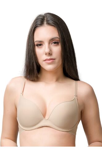 Σουτιέν Push-Up Luna Miracle One - Μπεζ με ενίσχυση - Τέλειο Κράτημα - Χωρίς Μπανέλα