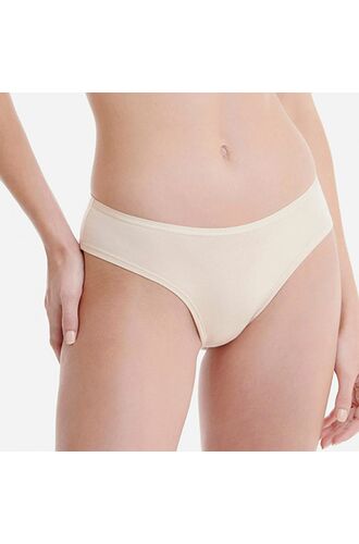 Γυναικείο boxer slip Walk - Μπεζ Brief από ίνες bamboo - 2 pack