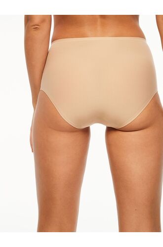 Ψηλόμεσο Hipster slip Promise - Μπεζ - Ελαστικό - Χωρίς ραφές - One Size - 2 Pack