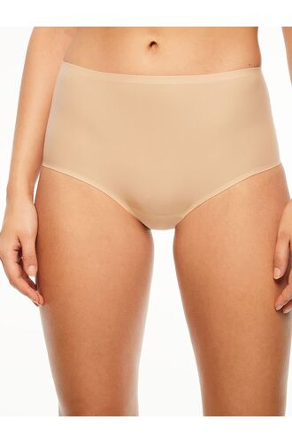 Ψηλόμεσο Hipster slip Promise - Μπεζ - Ελαστικό - Χωρίς ραφές - One Size - 2 Pack