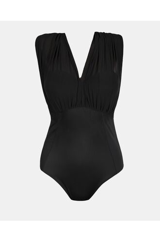 Γυναικείο Γυναικείο μαγιό ολόσωμο Rock Club - Μαύρο - Πολυμορφικό - Cup C D -Lycra - Regular Fit