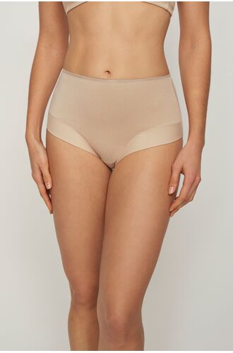 Γυναικείο midi Slip Κανονικό Promise - Μπεζ - Regular Fit - Cotton