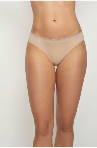 Γυναικείο Slip Κανονικό Promise - Μπεζ - Regular Fit - Polyester