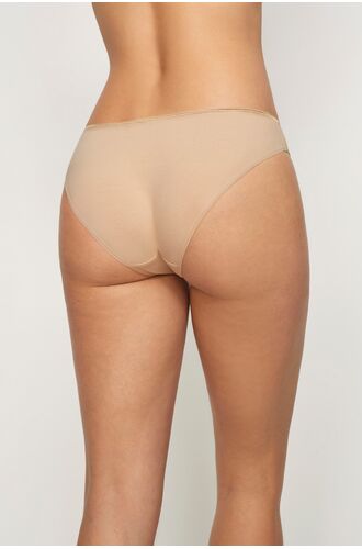 Γυναικείο Slip Κανονικό Promise - Μπεζ - Regular Fit - Polyester