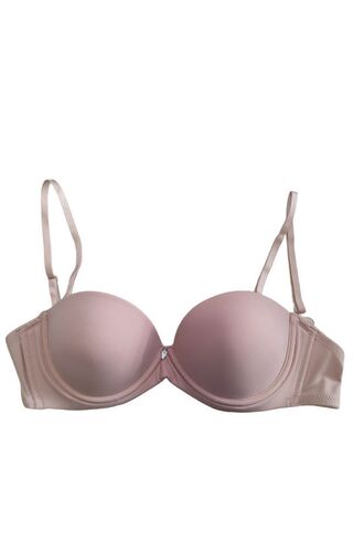 Γυναικείο Σουτιέν στράπλες Promise - Ultra Push Up - Μπεζ - Regular Fit - Polyester - Cup B