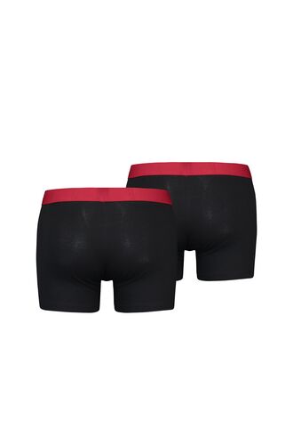 Ανδρικό Boxer Levi's - Fashion λάστιχο - Μαύρο Κόκκινο - 2 pack - Regular Fit - CottonΑνδρικό Boxer Levi's - Fashion λάστιχο - Μαύρο Κόκκινο - 2 pack - Regular Fit - Cotton