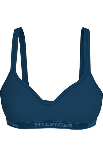 Γυναικείο Μπουστάκι Tommy Hilfiger - Deep Indigo - Logo - Cotton - Regular Fit